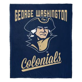 George Washington OFFICIAL NCAA "Alumni" Silk Touch Throw Blanket; 50" x 60"