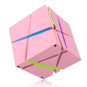 Cube Q1 wireless bluetooth hifi small speaker (Option: Pink-USB)