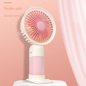 Student Portable Handheld Mini Little Fan (Option: Pink-16X8X6cm)