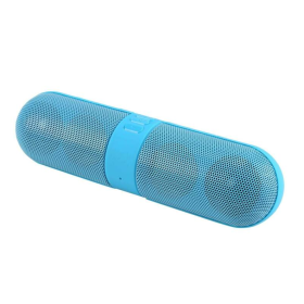 Portable Pill Bluetooth Audio (Color: Blue)