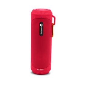 Waterproof subwoofer flashlight (Color: Red)