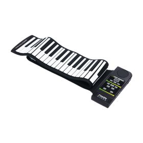 Hand roll piano 61 key folding piano thickening hand feel portable roll piano beginner keyboard (Option: 88 key)