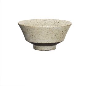 Coarse Ceramic-based Personality Anti - Hot Small Soup Bowl (Option: Natural color)