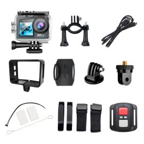 5K Waterproof Sports Camera WIFI Remote Control Camera (Color: Black)